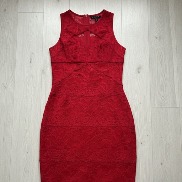 Guess Scarlet Lace Midi Dress - Picture 1 of 3